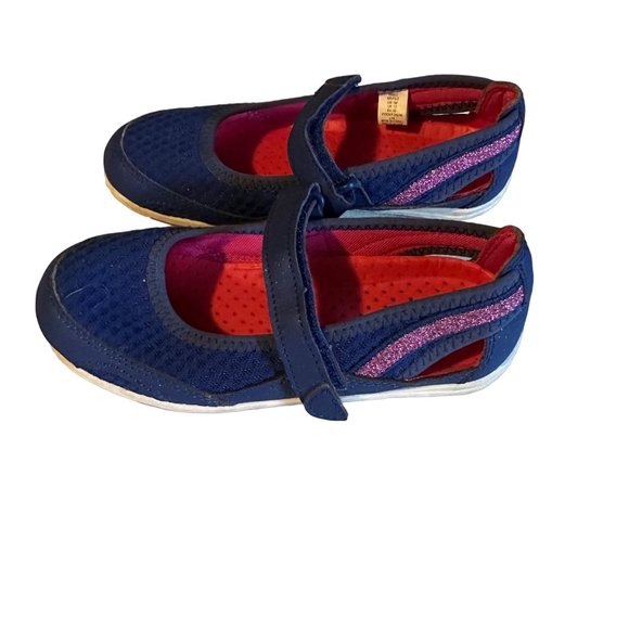 Lands End blue Mary janes flats size 1 M - Picture 7 of 7